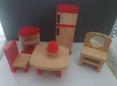 Wooden Dollhouse Furniture