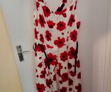 Savida poppy print vintage-style dress