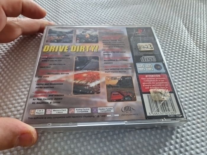 Demolition Racer PlayStation1 Ps1 PlayStation2 Ps2 Games Original