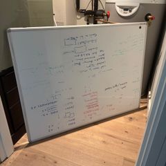Whiteboard Magnetic 90x120 cm