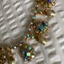Vintage Swarovski Crystal Iridescent Necklace from Rhinestones Image 5