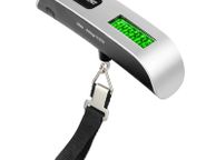 main image for ad New 50kg Digital Hand LCD Travel Plane Thermometer Luggage Scale Hanging #1399