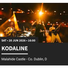 Kodaline Malahide Castl 20 June