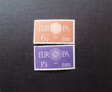 Ireland 1960 Stamp Set.Europa "CEPT".Mint Never Hinged.MNH.