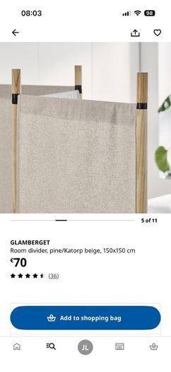 IKEA room divider - NEW