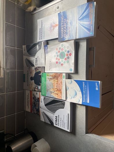 Marketing, Economics and Business Law books for 3rd level