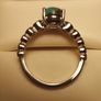 Sierra Nevada Turquoise & Zircon Ring (Bargain) Image 8