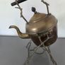 Brass Kettle on Stand Image 5