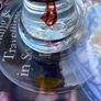 Jerpoint Hand-blown glass cake stand / cloche (domed cover with matching base/plate Image 3