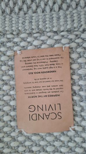 Scandi Living wool rug