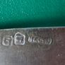 INDIAN Silver Trinket Tray with Coin in Base Image 2