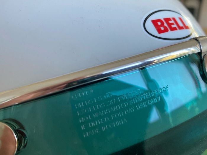 Bell Custom 500 helmet XL with two visors