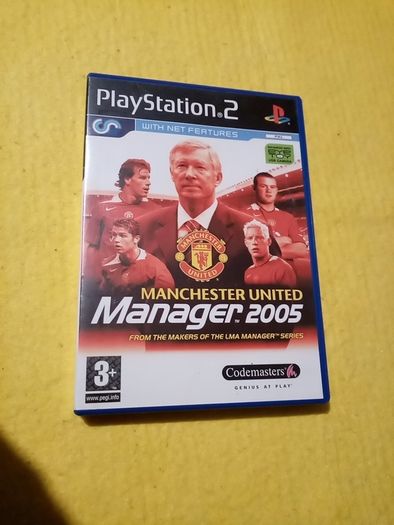 Manchester United Manager 2005 PlayStation 2 ps2 games Original