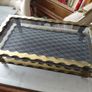Antique French brass mesh ventilation grills Image 2