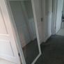 Large white, baroque style, ornate full length mirror Image 3