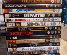 Leonardo Dicaprio Dvd Collection Wolf of Wall Street Inception Titanic etc