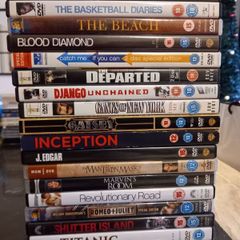 Leonardo Dicaprio Dvd Collection Wolf of Wall Street Inception Titanic etc