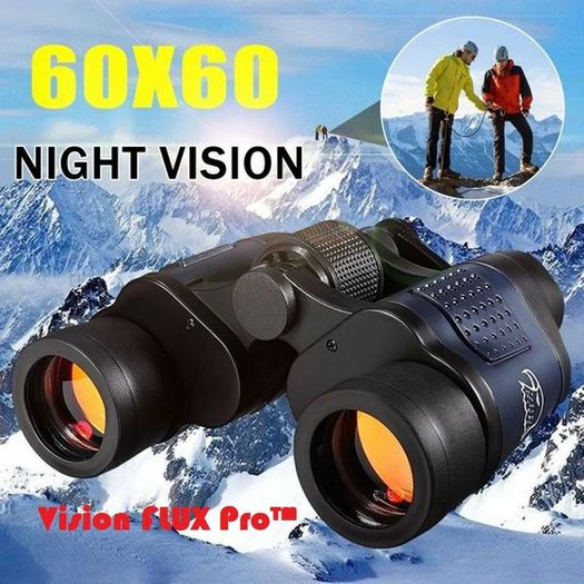 New Telescope 60X60 HD Binoculars High Clarity 10000M High Power For Outdoor Hunting Optical Lll Night Vision binocular Fixed Zoom