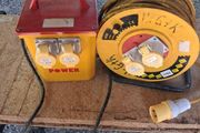 Transformer box and extension lead