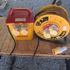 Transformer box and extension cable