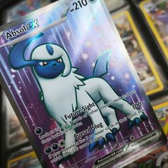 Absol EX ! Full Art ! Ultra Rare ! from Obsidian Flames Set ! 2023 ! Pokemon Card !