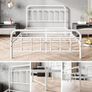 Double Bed Frame with Headboard and Footboard Storage Under Bed Image 4