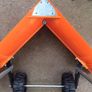 Dual Angle Snow Pusher Manual Push Plow (watch video) Image 4