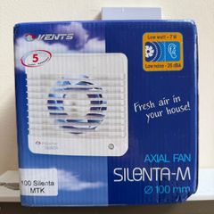 bathroom extractor fan / vent max silent