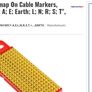 HellermannTyton WIC1 Snap On Cable Markers, Yellow, Pre-printed -; +; A; E; Earth; L; N; R; S; T, 2 -> 2.8mm Image 4