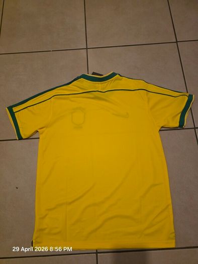 Brazil Home Retro Jersey 1998