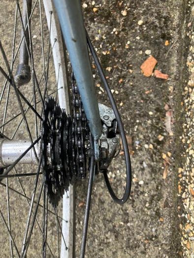 Women's Classic Blue Raleigh Bicycle