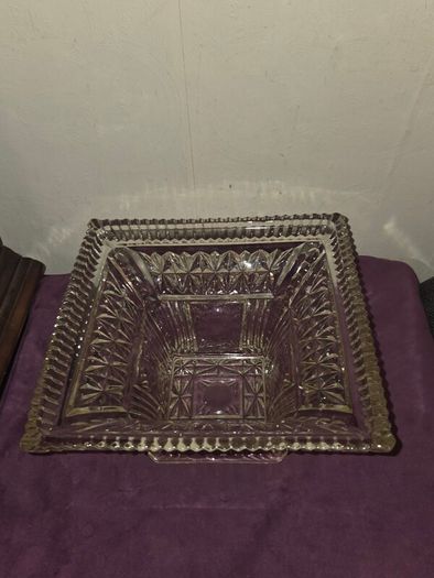 Antique pressed glass Fruit/Trifle bowl