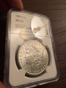 USA 1881 S Morgan Dollar MS64