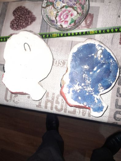 2 Vintage Rare Sultans With Turban Bossom
