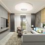 Ceiling Light with Bluetooth Speaker 36W, High Sound Quality Speaker,Cool/Warm White Colour Changing Ceiling lamp with Remote Control and App,Waterproof Ceiling Lamp for Bedroom Bathroom (FREE POSTAGE) Image 3