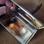 Vintage  F.B. ROGERS Silver Co. Cigarette Butler Image 10