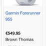 Garmin 955 GPS Smart Watch Image 3