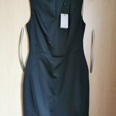 BNWT - Coast Alsa v neck black dress UK 10