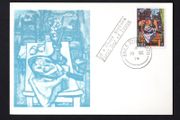 1974 Ireland Contemporary Irish Art: Painting by Norah McGuiness Commemorative Stamp Hibernian First Day Card (FDC)