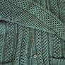 Aran Cardigan Green Image 3
