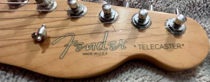 Fender USA Telecaster - Chrome Red