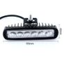 LED Work Light Bar 18W For Motorcycle Car Truck Boat Tractor Working Light Off Road Work Lamp Motorbike Driving LED Lights Image 3