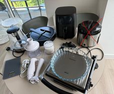 Kitchen Appliances Bundle Air Fryer, Grill, Kettle, Blender & More