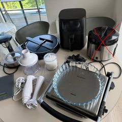 Kitchen Appliances Bundle Air Fryer, Grill, Kettle, Blender & More
