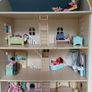Doll house, furniture and dolls Image 3