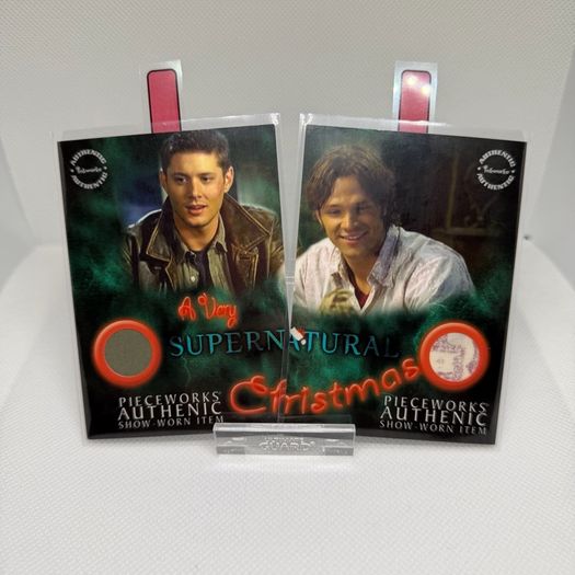 Jensen Ackles Jared Padalecki Supernatural Authentic Worn Items
