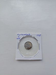 Newfoundland 5 cents 1943