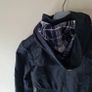 Diesel waxed style parka coat size small pit to pit 18" Navy Cotton/polyester In excellent condition Image 7