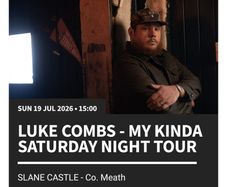 Luke Combs - Slane Castle