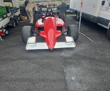 race car with spares at extra cost